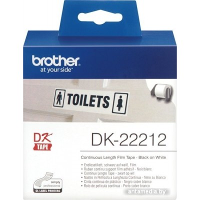 Термобумага Brother DK-22212 (62 мм, 15.24 м)