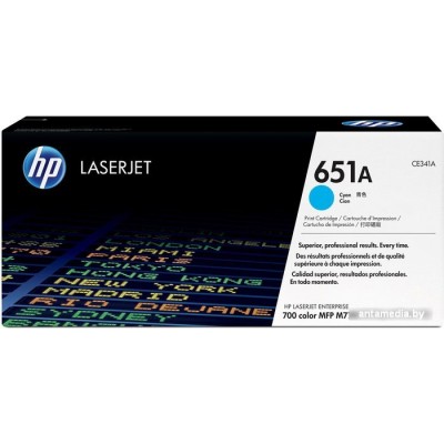 Картридж HP LaserJet 651A (CE341A)