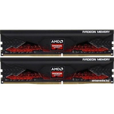 Оперативная память AMD Radeon R9 Gamer Series 2x8GB DDR4 PC4-25600 R9S416G3206U2K