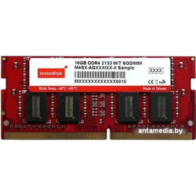 Оперативная память Innodisk 16GB DDR4 SODIMM PC4-19200 M4S0-AGM1OISJ