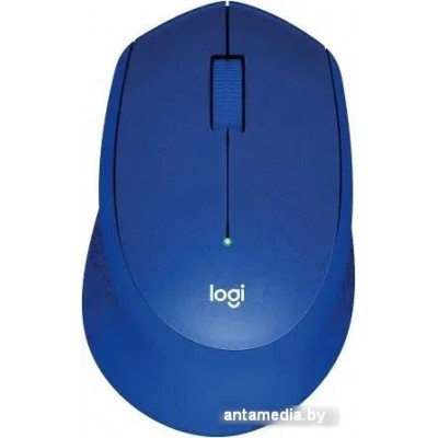 Мышь Logitech M331 Silent Plus (синий)