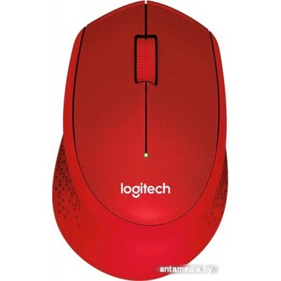 Мышь Logitech M330 Silent Plus (красный) [910-004911]