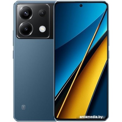 Смартфон POCO X6 8GB/256GB с NFC международная версия (синий)