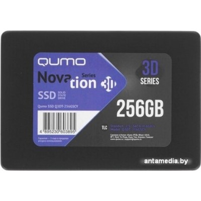 SSD QUMO Novation 3D TLC 256GB Q3DT-256GSCY