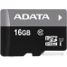 Карта памяти A-Data Premier microSDHC UHS-I (Class 10) 16GB (AUSDH16GUICL10-R)