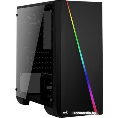 Корпус AeroCool Cylon Mini Tempered Glass (черный)