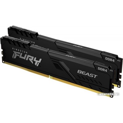 Оперативная память Kingston FURY Beast 2x16GB DDR4 PC4-21300 KF426C16BBK2/32