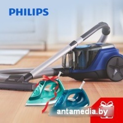 Пылесос Philips XB2022/01 + Утюг DST3030 или DST3040