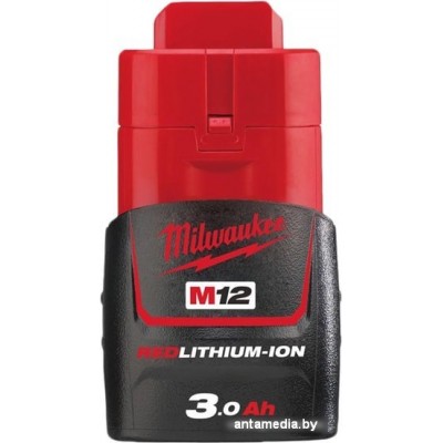 Аккумулятор Milwaukee M12B3 (12В/3 Ah)