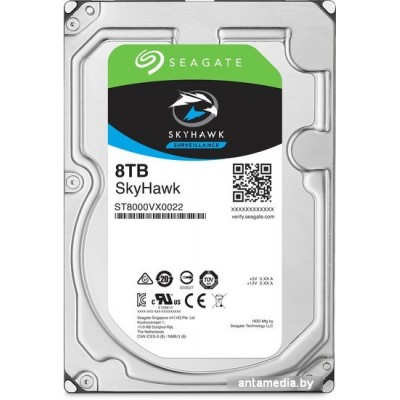 Жесткий диск Seagate Skyhawk 8TB ST8000VX004