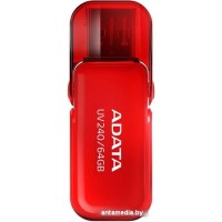 USB Flash ADATA UV240 64GB (красный)