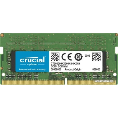 Оперативная память Crucial 32GB DDR4 SODIMM PC4-25600 CT32G4SFD832A