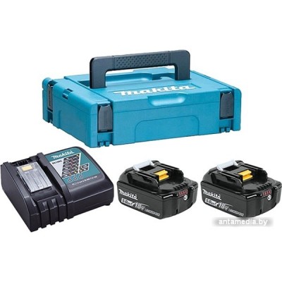 Аккумулятор Makita BL1850B + DC18RC (18В/5.0 а*ч + 18В)