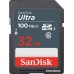 Карта памяти SanDisk Ultra SDHC SDSDUNR-032G-GN3IN 32GB