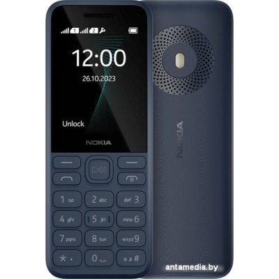 Кнопочный телефон Nokia 130 (2023) Dual SIM ТА-1576 (темно-синий)