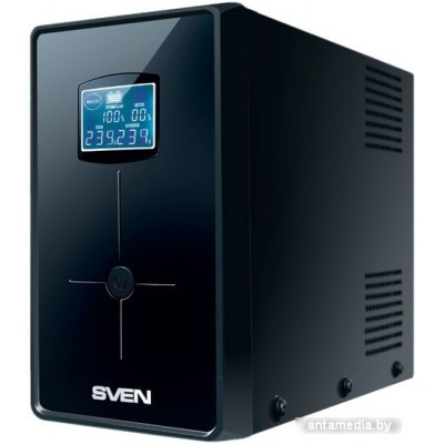 Источник бесперебойного питания SVEN Pro+ 1500 (LCD, USB)