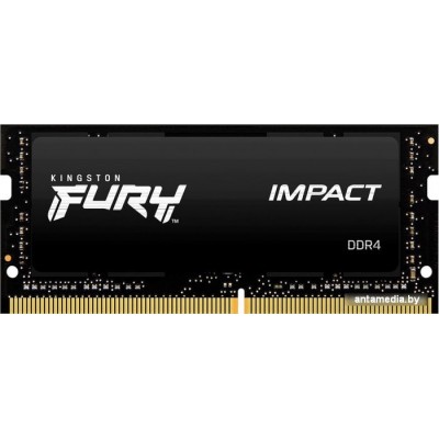 Оперативная память Kingston FURY Impact 32GB DDR4 SODIMM PC4-25600 KF432S20IB/32