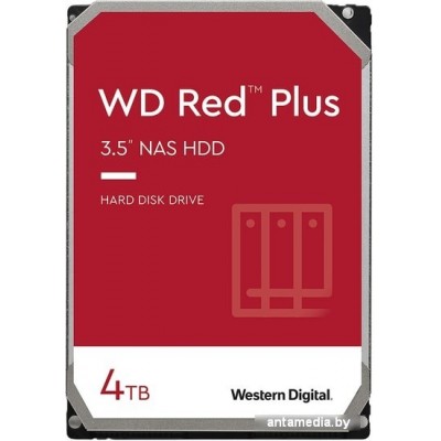 Жесткий диск WD Red Plus 4TB WD40EFZX