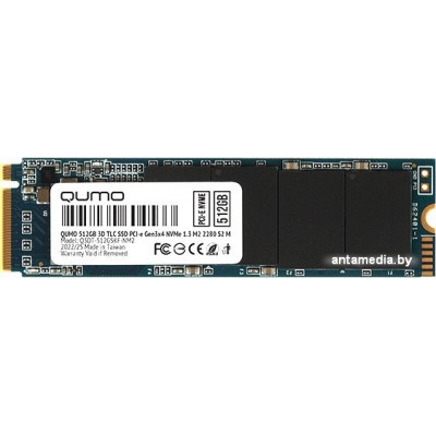 SSD QUMO Novation M2 NVMe 512GB Q3DT-512GSKF-NM2