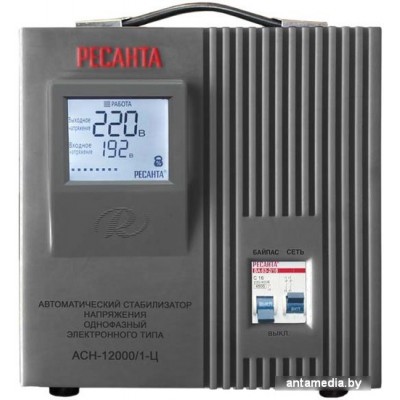 Стабилизатор напряжения Ресанта АСН-12000/1-Ц Стабилизатор напряжения Ресанта АСН-12000/1-Ц
