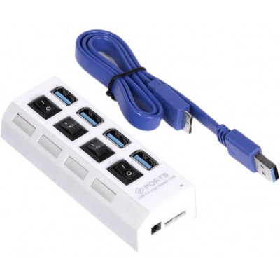 USB-хаб SmartBuy SBHA-7304-W