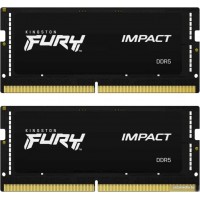 Kingston FURY Impact 2x32 ГБ DDR5 4800 МГц KF548S38IBK2-64