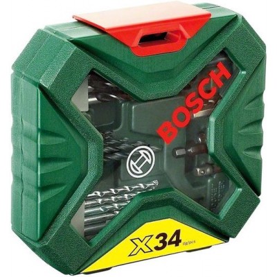 Набор торцевых головок и бит Bosch X-Line Classic 2607010608 34 предмета Набор торцевых головок и бит Bosch X-Line Classic 2607010608 34 предмета