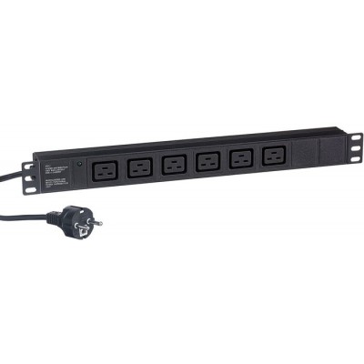 Блок розеток ExeGate ServerPro PDU-19H013 Al-6C19-EU3CU
