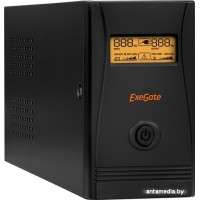 Источник бесперебойного питания ExeGate SpecialPro Smart LLB-600.LCD.AVR.EURO.RJ.USB