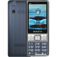 Кнопочный телефон Maxvi X900i (маренго)