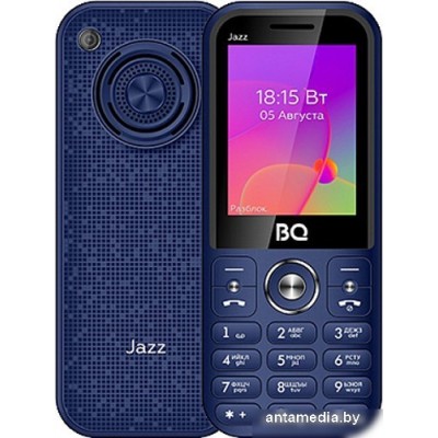 Кнопочный телефон BQ-Mobile BQ-2457 Jazz (синий)