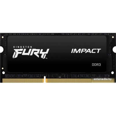 Оперативная память Kingston FURY Impact 8GB DDR3 SODIMM PC3-14900 KF318LS11IB/8