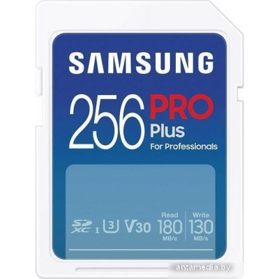 Карта памяти Samsung PRO Plus 2023 SDXC 256GB