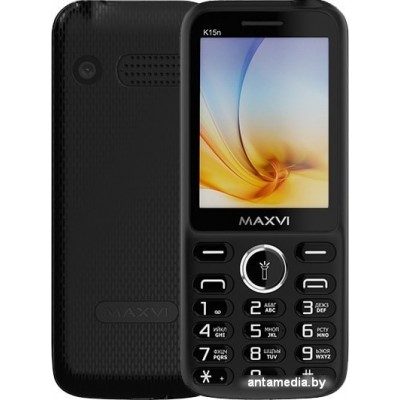 Мобильный телефон Maxvi K15n (черный)