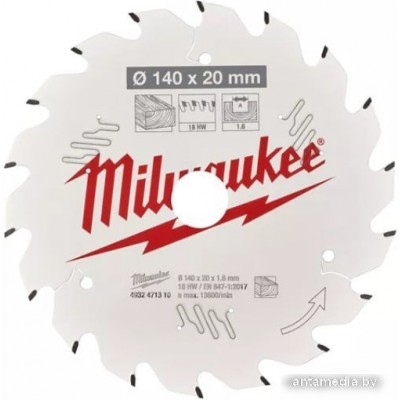 Пильный диск Milwaukee 4932471310