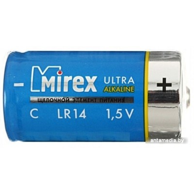 Батарейки Mirex LR14 C Алкалайн 2 шт 23702-LR14-S2