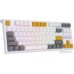 Клавиатура Royal Kludge RK-R87 RGB (белый/желтый, RK Brown)