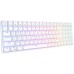 Клавиатура Royal Kludge RK100 RGB (белый, RK Red)