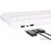 Клавиатура Royal Kludge RK100 RGB (белый, RK Red)