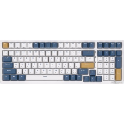 Клавиатура Royal Kludge RK98 RGB Klein Blue (RK Brown)