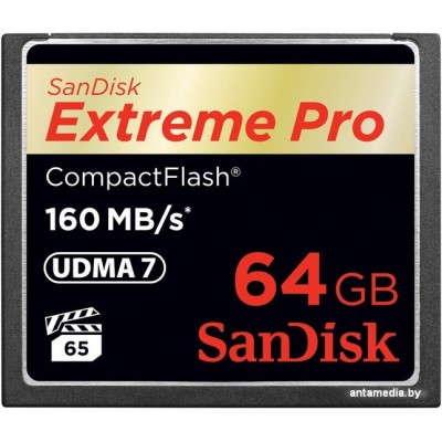 Карта памяти SanDisk Extreme Pro CompactFlash 64GB (SDCFXPS-064G-X46)