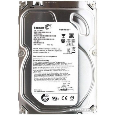 Жесткий диск Seagate Pipeline HD 1TB (ST1000VM002)