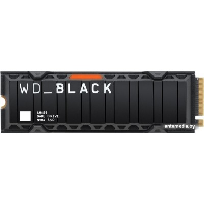 SSD WD Black SN850 NVMe Heatsink 500GB WDS500G1XHE