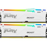 Оперативная память Kingston FURY Beast RGB 2x32ГБ DDR5 6000 МГц KF560C36BWEAK2-64