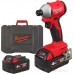 Винтоверт Milwaukee M18 M18BLIDRC-402C 4933492840 (с 2-мя АКБ, кейс)