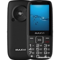 Кнопочный телефон Maxvi B32 (черный)