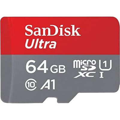 Карта памяти SanDisk Ultra SDSQUAB-064G-GN6MN microSDXC 64GB