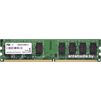 Оперативная память Foxline 2GB DDR3 PC3-12800 [FL1600D3U11S1-2G]