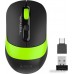 Мышь A4Tech Fstyler FG10CS Air (черный/зеленый)