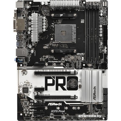 Материнская плата ASRock X370 Pro4